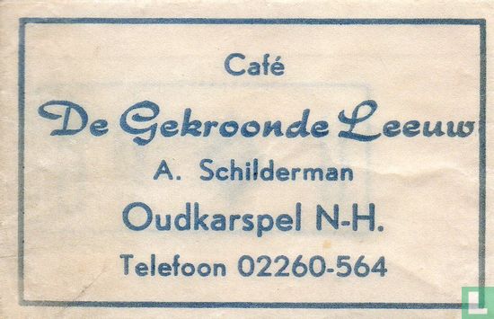 Café De Gekroonde Leeuw - Image 1