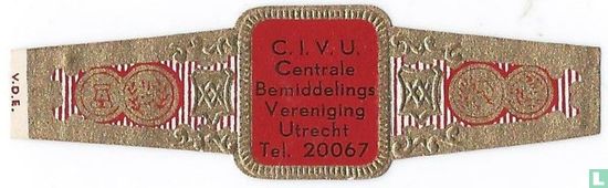 C.I.V.U. Centrale Bemiddelings Vereniging Utrecht Tel. 20067 - Afbeelding 1