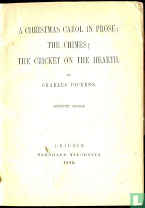 A Christmas Carol in Prose + The Chimes + The Cricket on the Heart - Image 1