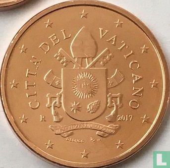 Vatican 5 cent 2017 - Image 1