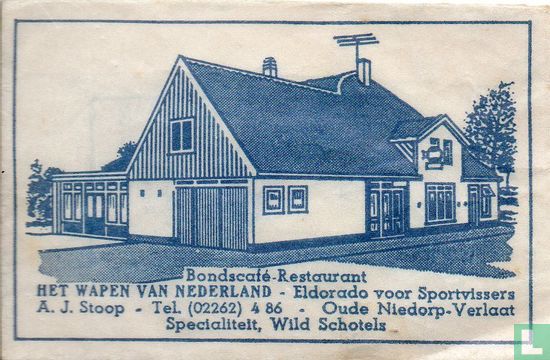 Bondscafé Restaurant "Het Wapen van Nederland"  - Image 1