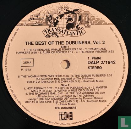 The Best of the Dubliners, Vol. 2 - Bild 3