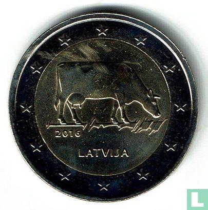 Lettland 2 Euro 2016 "Latvian agriculture" - Bild 1