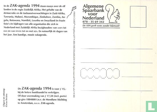 F000080 - ZAK-agenda 1994 - Afbeelding 2