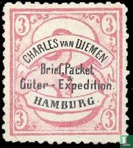 Lettre, Paquet et d'expédition de fret Charles van Diemen