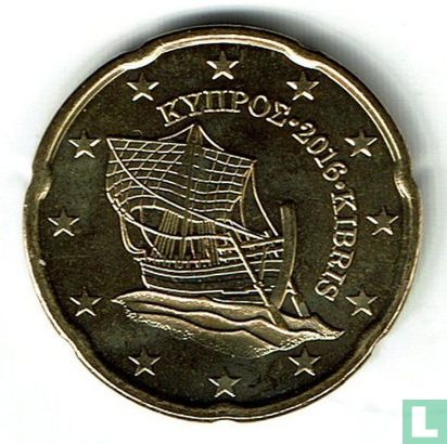 Cyprus 20 cent 2016 - Afbeelding 1