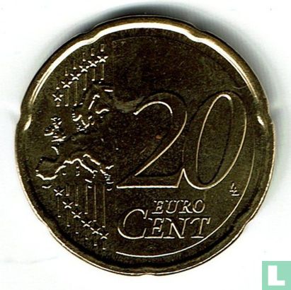 Chypre 20 cent 2016 - Image 2