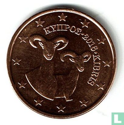 Chypre 5 cent 2016 - Image 1