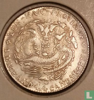 Yunnan 20 cents 1909-1911 - Image 1