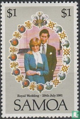 Huwelijk Prins Charles en Diana 