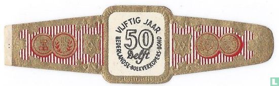 50 ans 50 néerlandais Delft-libraires-Bond - Image 1
