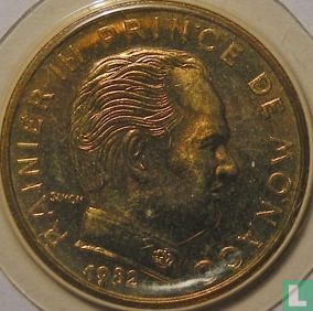 Monaco 5 centimes 1982 - Afbeelding 1