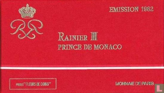 Monaco jaarset 1982 - Afbeelding 1