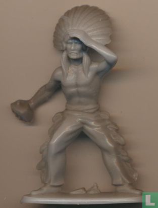 Chief with stone (Grey) - Image 1