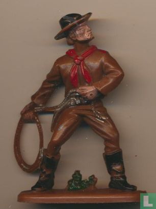 Cowboy mit Lasso - Bild 1