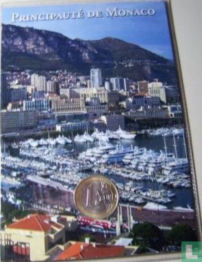 Monaco 1 euro 2007 (folder) - Afbeelding 2
