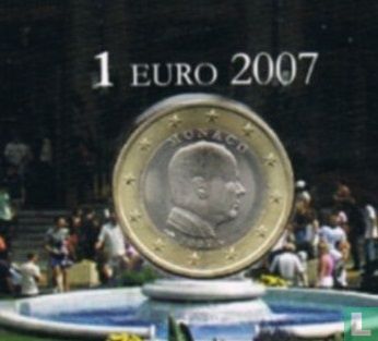 Monaco 1 euro 2007 (folder) - Afbeelding 3