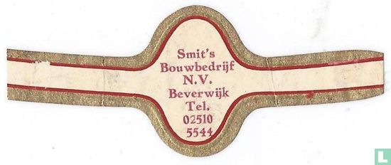 Smit's Bouwbedrijf Beverwijk Tel.2510-5544 - Afbeelding 1