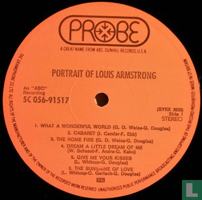 Portrait Of Louis Armstrong - Afbeelding 3