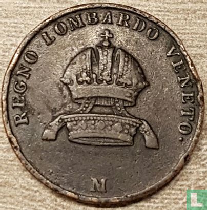 Lombardije-Venetië 3 centesimi 1849 - Afbeelding 2