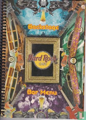 Hard Rock Café: menukaart - Afbeelding 1