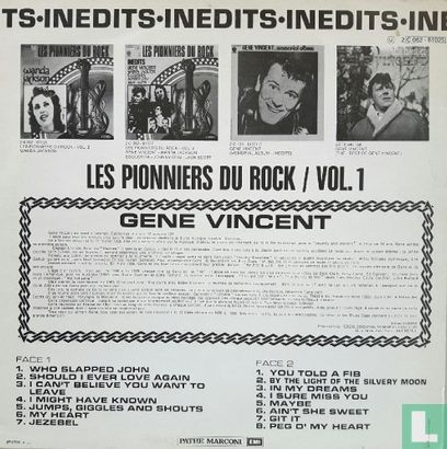 Les Pionniers du Rock Vol. 1 - Afbeelding 2