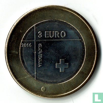 Slovénie 3 euro 2016 "150th anniversary of the Slovenian Red Cross" - Image 1