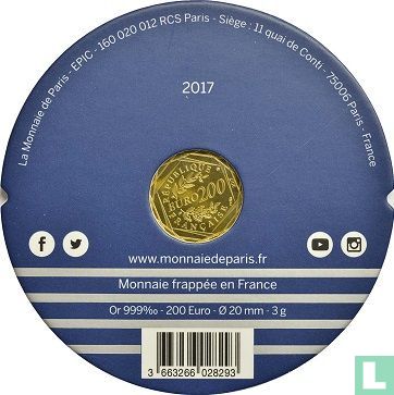 France 200 euro 2017 "France by Jean Paul Gaultier" - Image 3