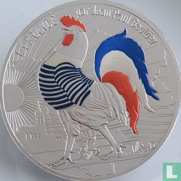 France 50 euro 2017 "France by Jean Paul Gaultier - the rooster" - Image 2