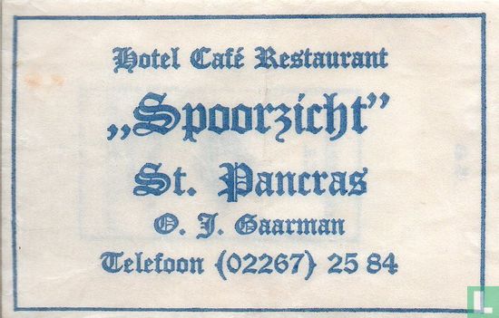 Hotel Cafe Restaurant "Spoorzicht" - Image 1