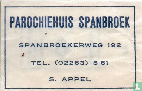 Parochiehuis Spanbroek - Afbeelding 1