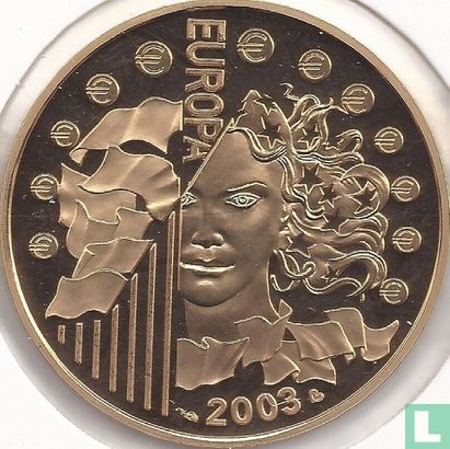 France 20 euro 2003 (PROOF) "First anniversary of the euro" - Image 1