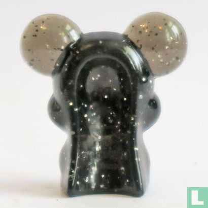Black & white Mickey Mouse (glitter)   - Afbeelding 2