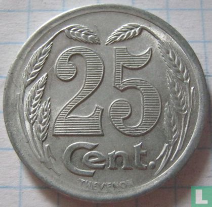 Evreux 25 centimes 1921 (aluminium) - Image 2
