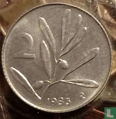 Italy 2 lire 1983 - Image 1