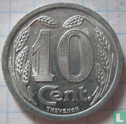 Evreux 10 centimes 1921 - Afbeelding 2