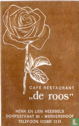 Café Restaurant "De Roos" - Afbeelding 1