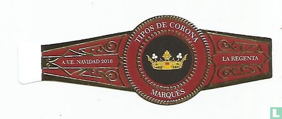 Tipos de Corona Marqués - A.V.E. Navidad 2016 - La Regenta - Bild 1