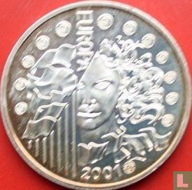 Frankrijk 6,55957 francs 2001 "The last euro conversion coin" - Afbeelding 1