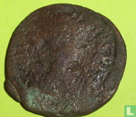 Byzantijnse Rijk  AE Follis  (40 nummi, Justin I)  518-527 CE - Afbeelding 2