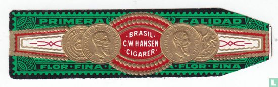 Brasil C.W. Hansen Cigarer - Primera - Flor Fina - Calidad Flor Fina - Afbeelding 1