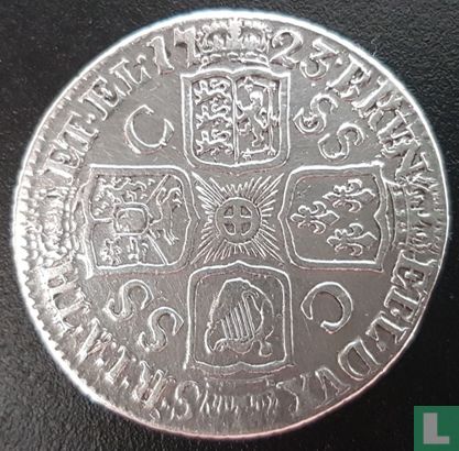 Verenigd Koninkrijk 6 pence 1723 - Afbeelding 1