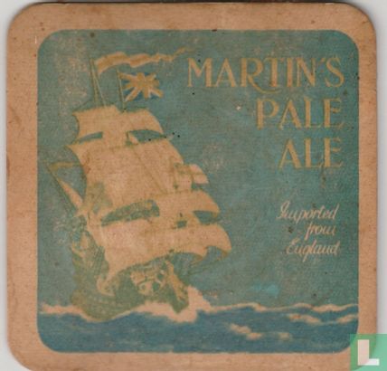 Martin's Pale Ale imported from England
