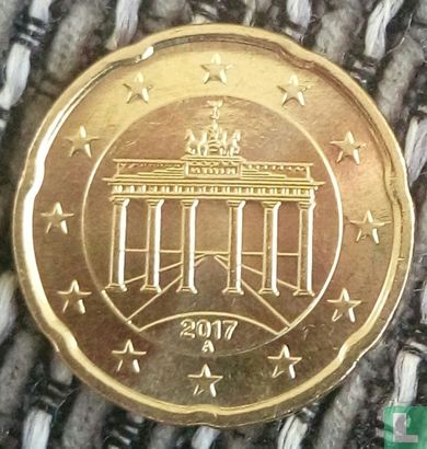 Allemagne 20 cent 2017 (A) - Image 1
