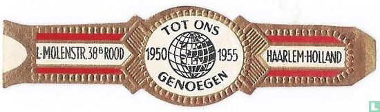 Tot Ons Genoegen 1950-1955 - L.Molenstr. 38B Rood - Haarlem-Holland - Bild 1