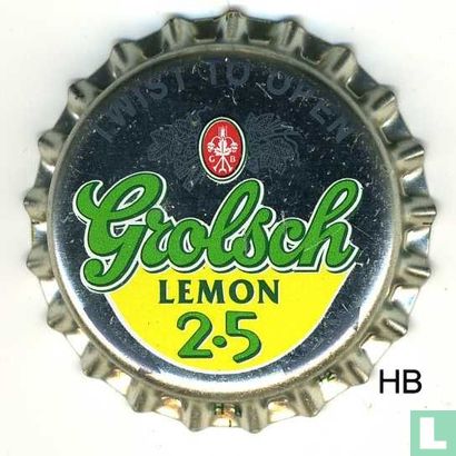 Grolsch - Lemon 2.5 twist to open