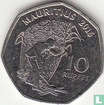 Mauritius 10 rupees 2016 - Image 1