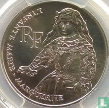 Frankreich 100 Franc 1993 (PP - Silber) "200 years Louvre Museum - Infanta Marie-Marguerite" - Bild 2