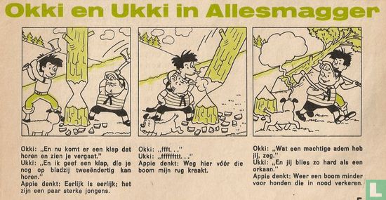 Okki en Ukki in Allesmagger - Afbeelding 1