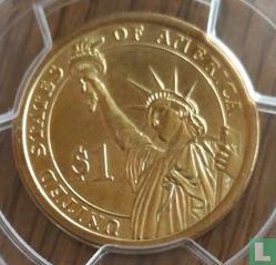 United States 1 dollar 2007 (misstrike) "George Washington" - Image 2